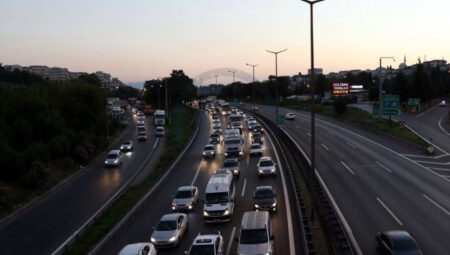 Anadolu Otoyolu’nun bir bölümü trafiğe kapatılacak